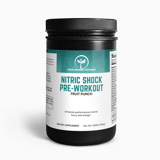 Nitric Shock Pre-Workout Powder (Fruit Punch)